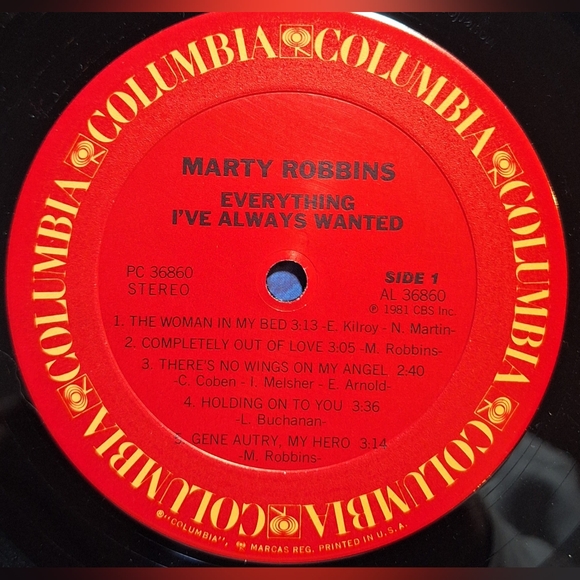 MARTY ROBBINS LP Vinyl - Picture 7 of 8